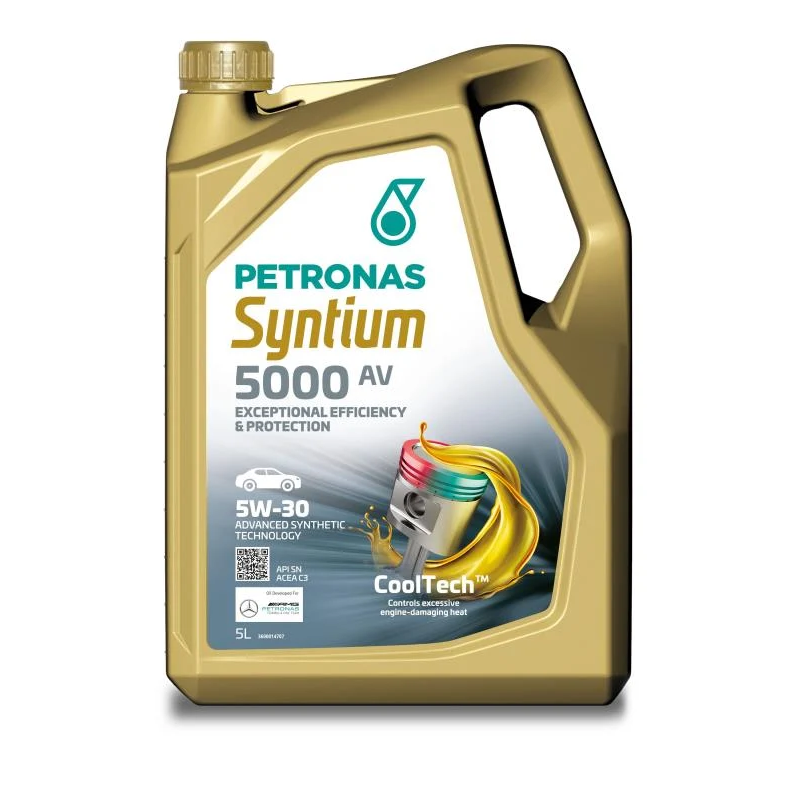 OLEO MOTOR PETRONAS 5W30 SYNTIUM 5000AV - 5LT