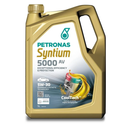 OLEO MOTOR PETRONAS 5W30 SYNTIUM 5000AV - 5LT