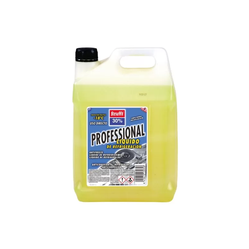 ANTICONGELANTE KRAFFT AMARELO 30% - 5LT