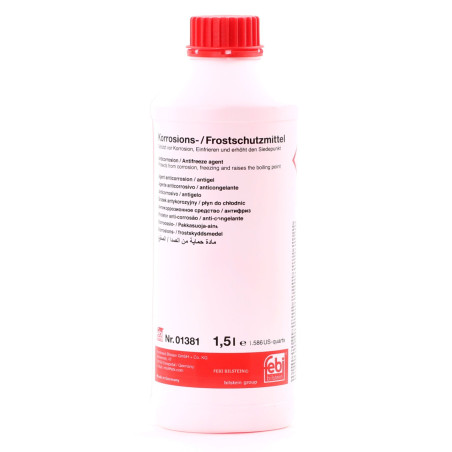 ANTICONGELANTE FEBI VERMELHO CONCENTRADO - 1.5LT