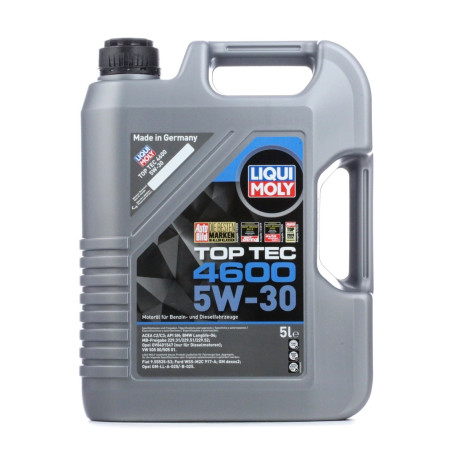 OLEO MOTOR LIQUIMOLY 0W20 TOPTEC 6600 - 5Lt