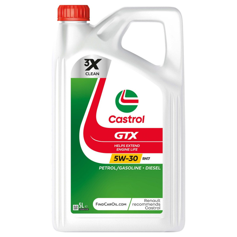 OLEO MOTOR CASTROL 5W30 GTX - 5LT