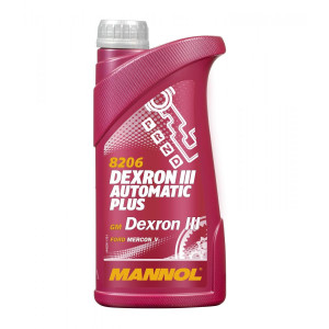 OLEO ATF MANNOL VERMELHO DEXRON III - 1LT
